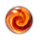 mystery planet fire symbol icon