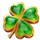 mystic charms clover symbol icon