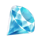 mystic charms diamond symbol icon