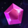 mystic gems pink symbol icon