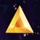 mystic gems triangle symbol icon