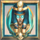 mystic pyramid priestess symbol icon