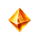 mystic reels orange gem symbol icon