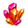 mystic reels red crystal symbol icon