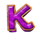 mystical dragons k symbol icon