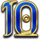 myth of dead 10 symbol icon