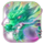 mythical guardians green dragon symbol icon