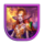 mythical legends carnival queen symbol icon
