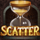 mythical sand scatter symbol icon