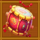 neko cat fortune drum symbol icon