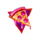 neon craze pizza symbol icon