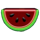 neon party watermelon symbol icon
