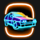 neon pyramid car symbol icon