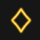 neon pyramid diamond symbol icon