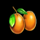new year rising oranges symbol icon