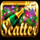 new years celebration scatter symbol icon