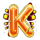 new years eve fortune k symbol icon