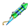 new years eve fortune rocket symbol icon