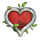 nice catch 2 doublemax heart symbol icon