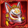 nine tailed fortune mask symbol icon