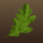 nordic wild green leaf symbol icon