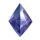northern sky blue diamond symbol icon
