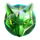 northern sky fox symbol icon