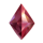 northern sky red diamond symbol icon
