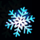 novi god snowflake symbol icon
