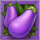 nuclear tumble eggplant symbol icon