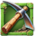 nugget ridge pickaxe symbol icon