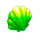 ocean journey green shell symbol icon