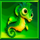 ocean journey seahorse symbol icon