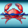 ocean princess red crab symbol icon