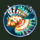 oceans treasures fish symbol icon