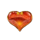 october fortunes heart symbol icon