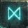odin infinity reels teal rune symbol icon