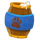 oktobearfest paw barrel symbol icon