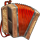 oktobeer gold accordion symbol icon