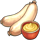 oktobeer gold bratwurst symbol icon