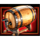 oktoberfiesta wooden barrel symbol icon