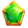 olympus coin link green symbol icon