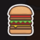 omnom burger symbol icon