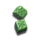 orb of destiny cubes green symbol icon