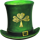 oreally lucky hat symbol icon