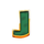 ostrich luck j symbol icon