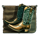 outlaws redemption cowboy boots symbol icon