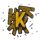 outsourced k symbol icon