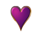 paddys gold heart symbol icon