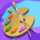 paint palette symbol icon